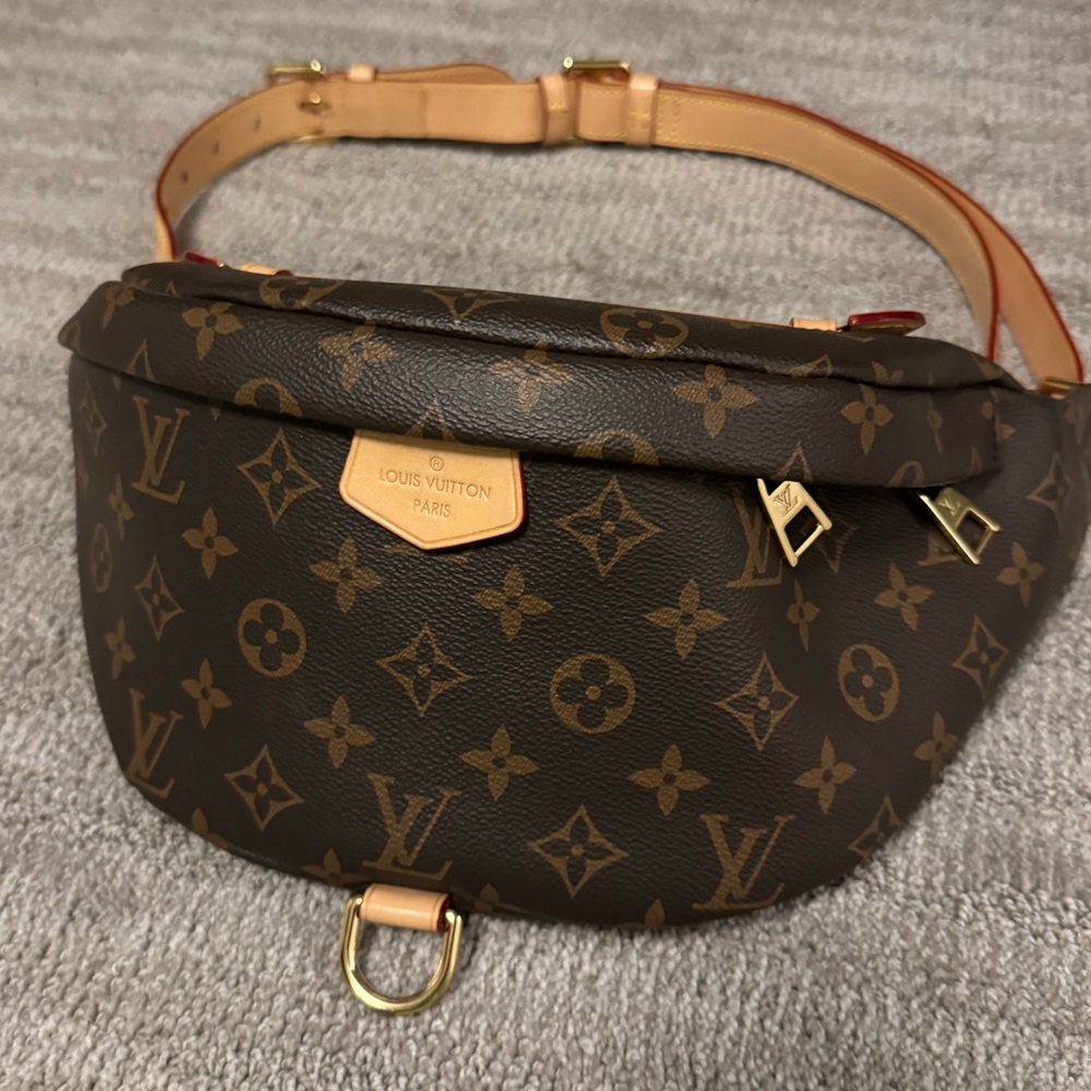 Monogram bum bag